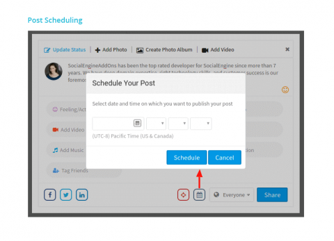 Post Scheduling Post Scheduling