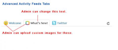 Advanced Activity Feeds Tabs Advanced Activity Feeds Tabs