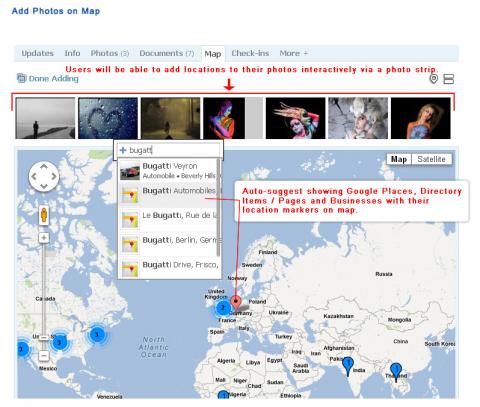 Add Photos on Map Add Photos on Map