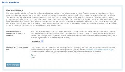 Admin: Check-ins Admin: Check-ins