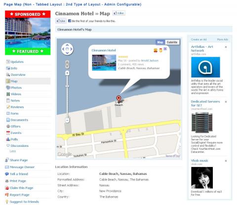 Page Map (Non - Tabbed Layout : 2nd Type of Layout - Admin Configurable) Page Map (Non - Tabbed Layout : 2nd Type of Layout - Admin Configurable)