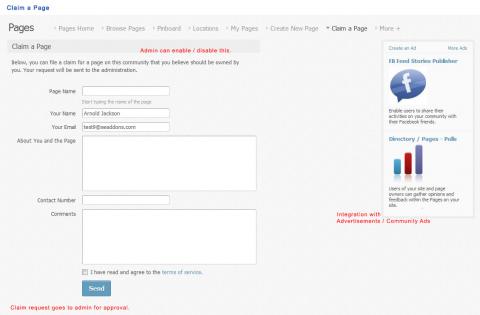 Claim a Page Claim a Page