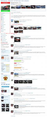 Page Profile (Non - Tabbed Layout : 2nd Type of Layout - Admin configurable) Page Profile (Non - Tabbed Layout : 2nd Type of Layout - Admin configurable)
